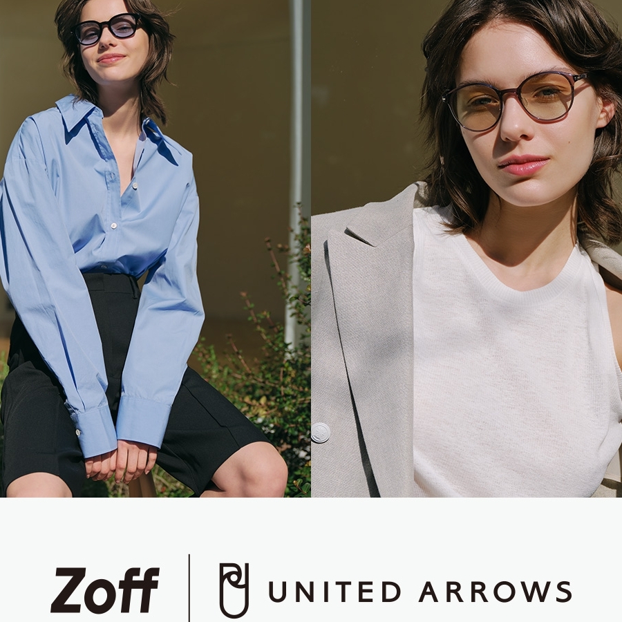Zoff × UNITED ARROWS サングラスコレクション第3弾 「Zoff｜UNITED ARROWS Sunglasses」全16種が登場
