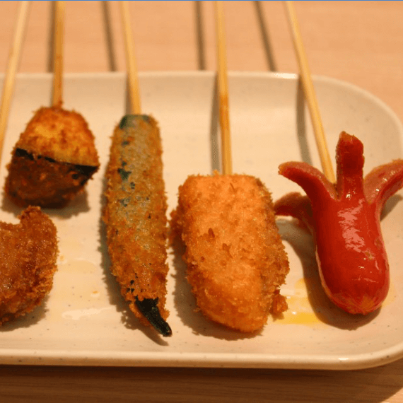 Skewered Deep-fried Buffet Rakuzen