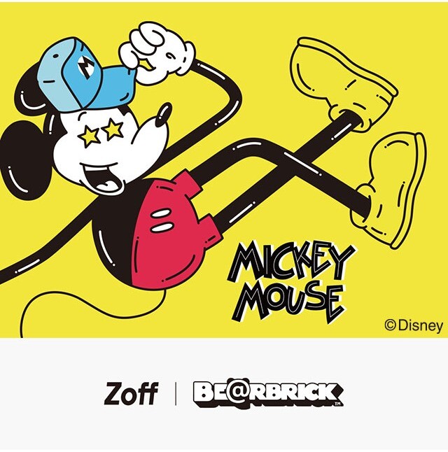 Zoff｜MICKEY MOUSE BE@RBRICK | ゾフ | ショップトピックス | 西武 