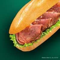 ドトールでご褒美！ 「トリュフ香る ミラノサンド 炭火焼きローストビーフ」3種　11月27日発売