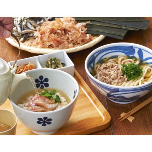だし茶漬け＋肉うどん　えん