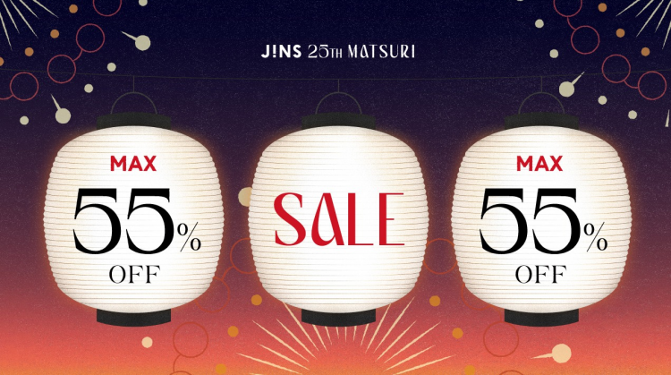 JINS 25TH MATSURI 第三弾スタート！
