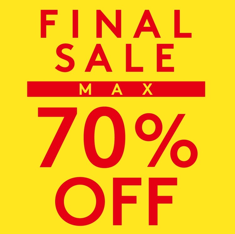 再値下げ‼️MAX70％オフ🤩
