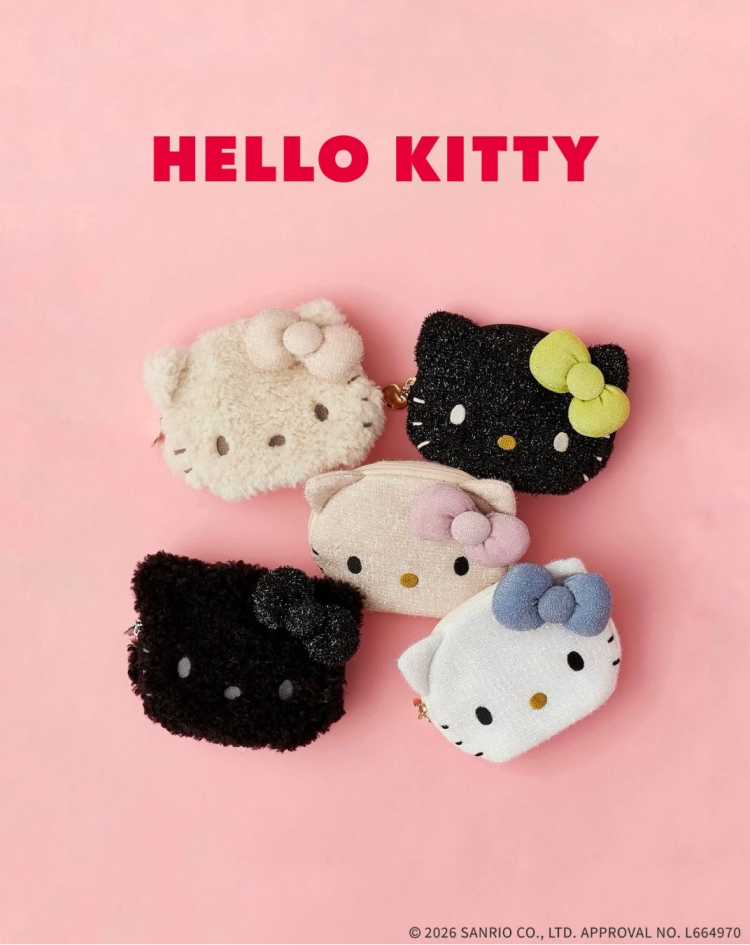 1/29(木)発売！　【HELLO KITTY　×　OPAQUE.CLIP】コラボレーションアイテム