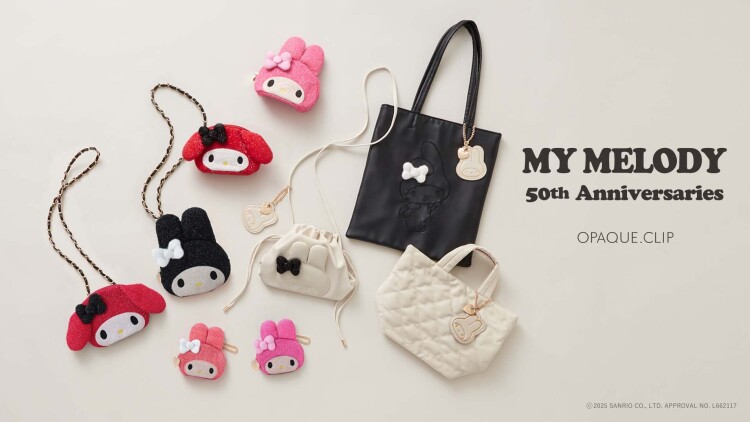 MY MELODY 50th Anniversary × OPAQUE.CLIP