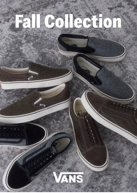 季節は足元から‼VANS秋の新作をお知らせ♪