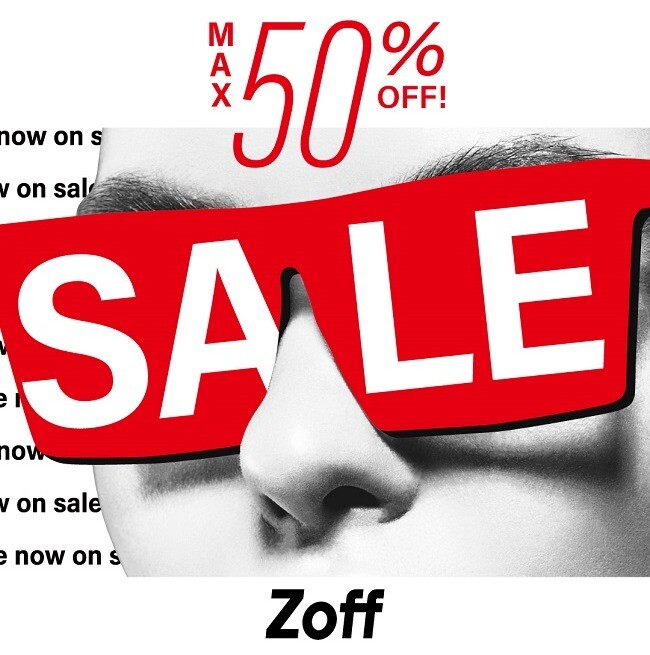 Zoff夏セール開催