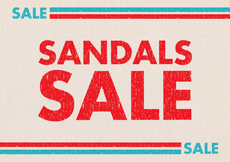 まだ間に合う！サンダル大特価SALE！