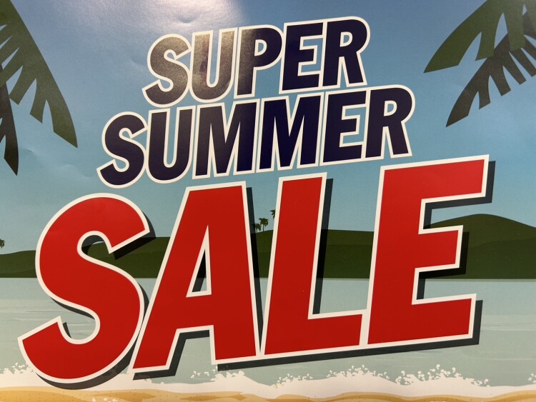  SUPER SUMMER SALE