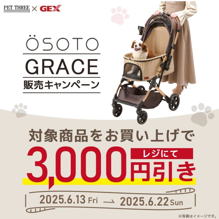 GEX OSOTO GRACE 販売キャンペーン