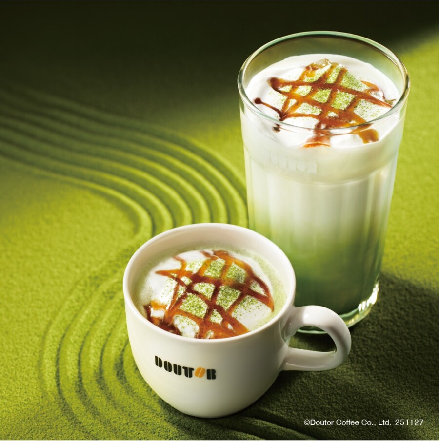 ドトールでご褒美！ 「抹茶キャラメルラテ」「ナッツ香るダブルチョコレートケーキ」等 11月27日発売
